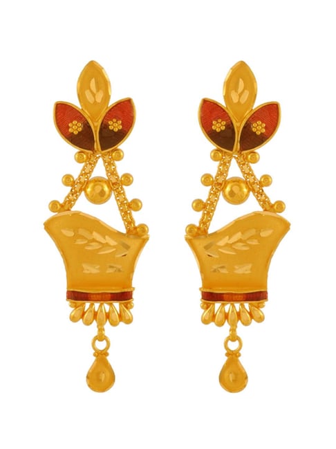 P.C. Chandra Jewellers 22 kt Gold Earrings-picture-11
