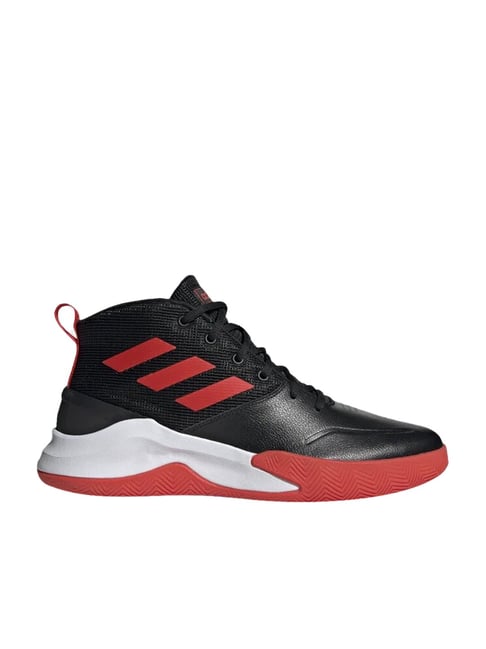 Buy Adidas Own The Game Black Basketball Shoes for Men at Best Price ...