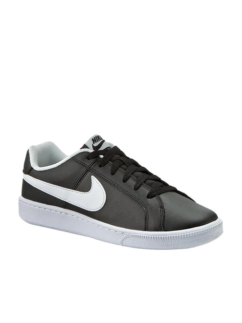 nike court royale black and white