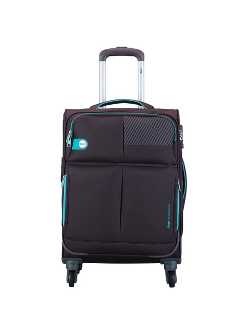 Buy VIP Modulus Brown Wheel Small Soft Cabin Trolley 40 cm