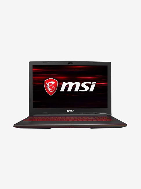 MSI GL63 Gaming Laptop 9SC 216IN i7 9thGen 8 GB 1TB HDD+128 GB SSD 15.6 inch Win10 4 GB Graphics Black