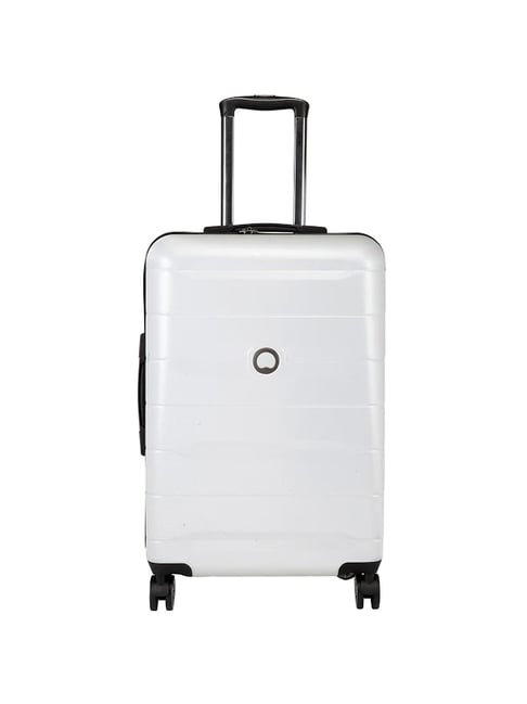 delsey white luggage