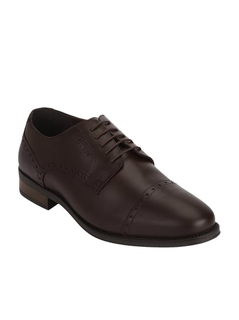 Buy Louis Philippe Men's Brown Derby Shoes for Men at Best Price @ Tata CLiQ