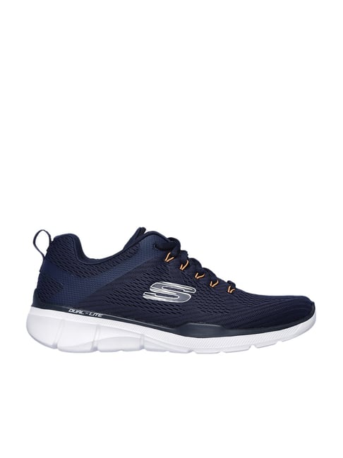 Buy Skechers Relaxed Fit Equalizer 3.0 Navy Running Shoes from top ...