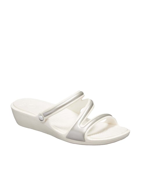 Crocs Patricia Oyster Wedges From Crocs At Best Prices On Tata Cliq