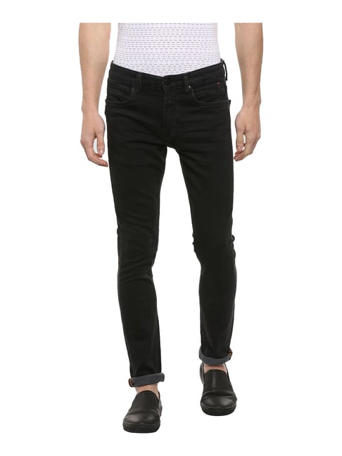 louis philippe black jeans