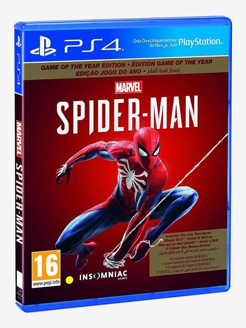 Buy Sony Marvel's Spider Man - Game of the Year Edition (PS4) Online At ...