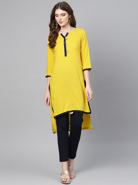 SAKSHI TRADER Women High Low Green Dress - Buy SAKSHI TRADER Women High Low  Green Dress Online at Best Prices in India | Flipkart.com