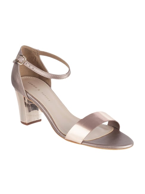 lemon and pepper sandals