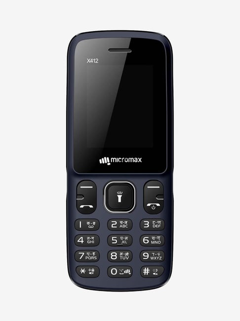 Micromax X412 32 MB (Black and Blue) 32 MB RAM