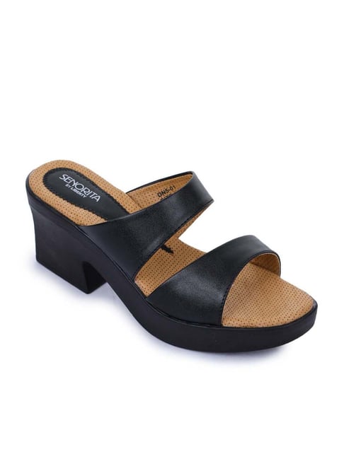 Liberty Senorita Women's Casual Sandal (Black) in Narnaul at best price by  Liberty Exclusive Showroom - Justdial