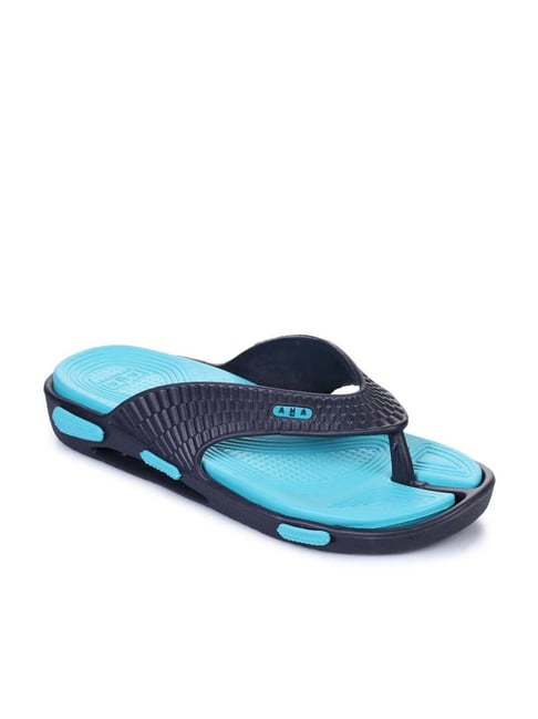 A-HA by Liberty Women's Navy Blue Flip Flops-picture-29