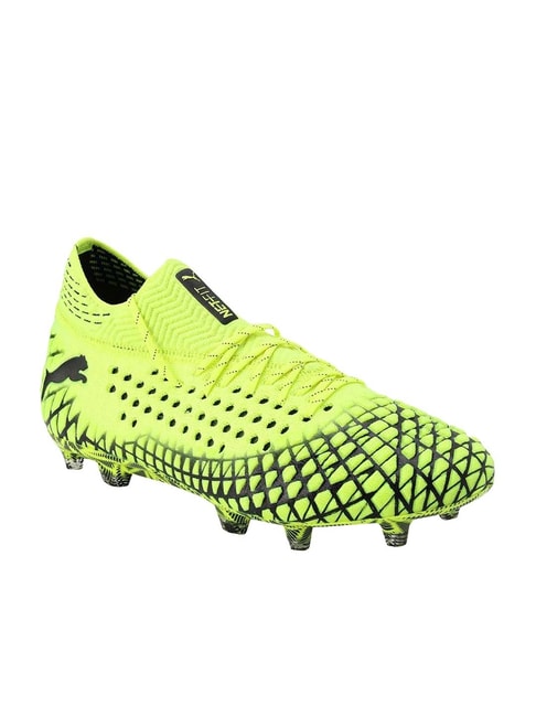 Buy Puma Future 4 1 Netfit Fg Yellow Alert Football Shoes For Men