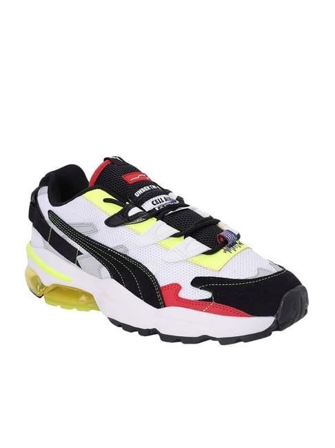 Buy Puma Cell Alien Ader White Black Casual Sneakers from top