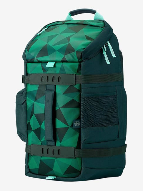 HP Odyssey 5WK94AA 22.92L Laptop Backpack For 15.6 inch Laptops Green