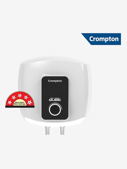 Buy Crompton Solarium Qube 2000W 15L Storage Water Heater (White