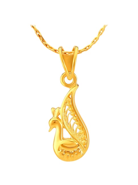 Buy Tanishq Peacock 22 kt Gold Pendant 