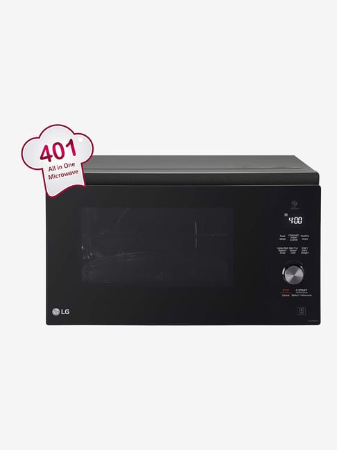LG 32 L With Twister Smog Handle Convection Microwave Oven(MJEN326SF, Black)