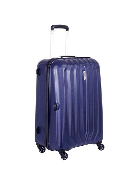 Buy Aristocrat Navy Wheel Hard Cabin Trolley 67 cm Online At