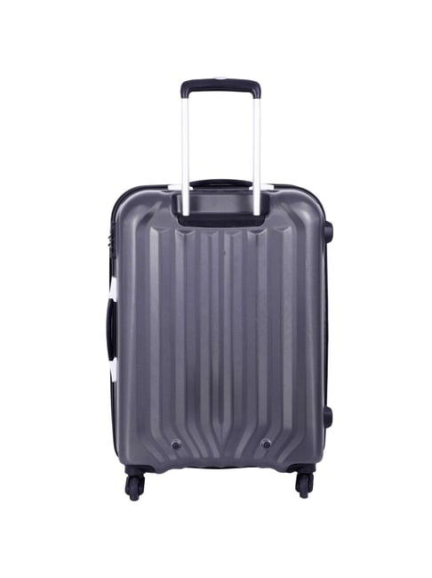 Buy Aristocrat Grey Wheel Hard Cabin Trolley 67 cm Online At