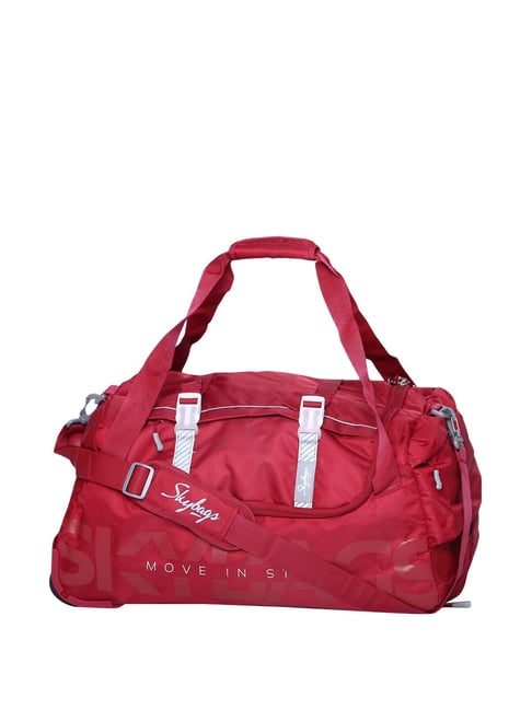 skybags duffle trolley