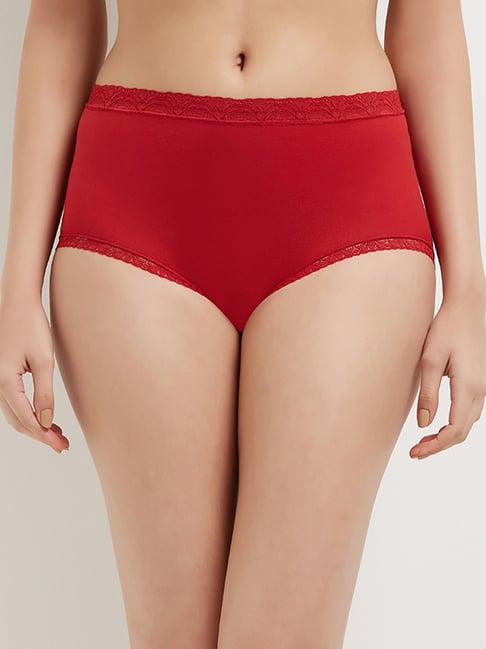 Wacoal Red Lace Hipster Panty