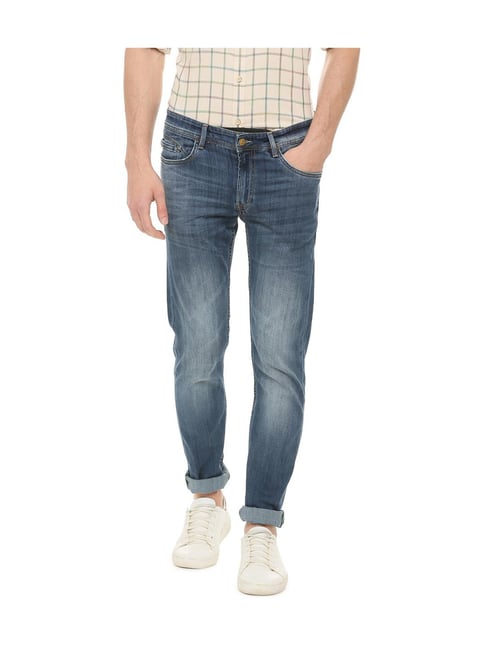 Allen Solly Blue Slim Fit Jeans
