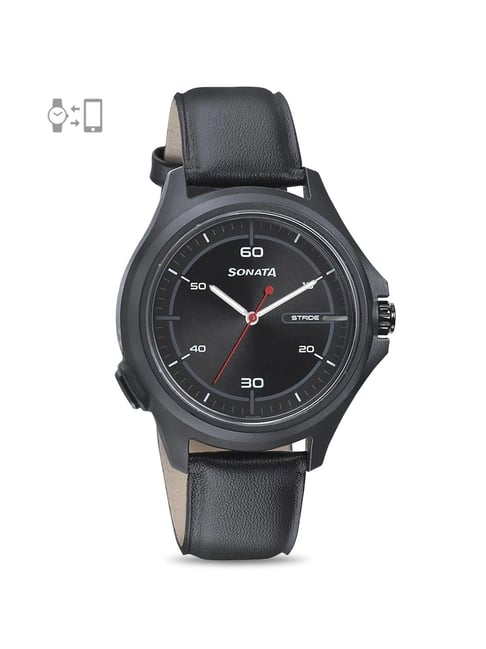 Sonata 7130PL03 Stride Smartwatch for Men