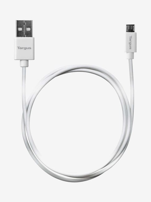 Targus 1 Mtr Micro USB to USB Cable White