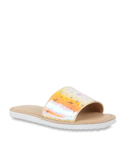 Aria Nica Kids Milkyway Yellow Casual Sandals