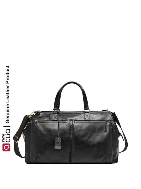 Fossil Defender Black Um Duffle Bag From At Best S On Tata Cliq - Fossil Men S Defender Leather Duffle Bag Fossil Defender Black Um Duffle Bag From At Best S On Tata Cliq - Fossil Men S Defender Leather Duffle Bag