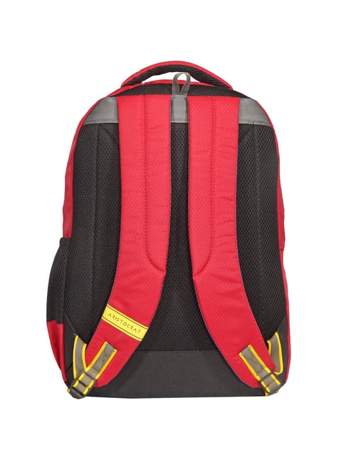 Buy Aristocrat Zen 27 Ltrs Red Medium Laptop Backpack Online At