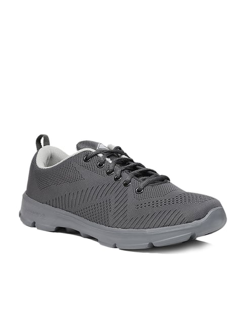 Power by Bata Men's Dark Grey Running Shoes-Power-Footwear-TATA CLIQ