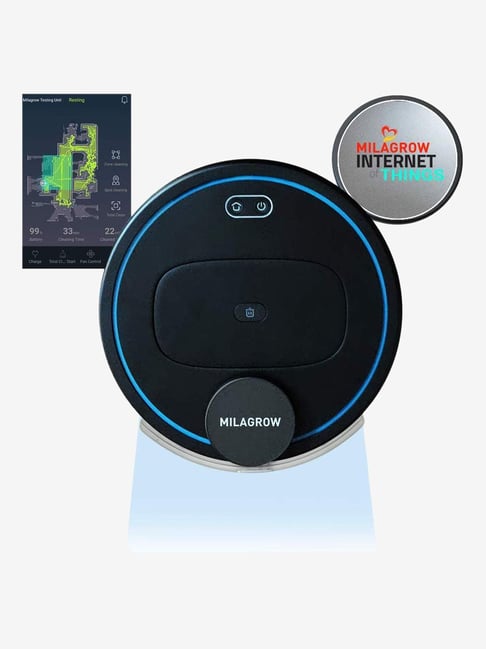 Buy Milagrow iMAP IOT 27W Dry Vacuum Cleaner (Black/Blue