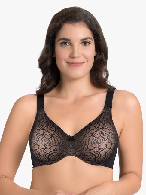 DAISY DEE Women Girls Seamless Light Padded Non Wired Bra in Black  Color-GOURGEOUS - Black
