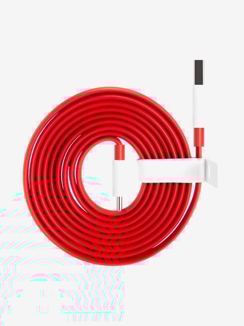 Buy OnePlus Warp Charge 150 cm Type-C Cable (Red) Online At Best