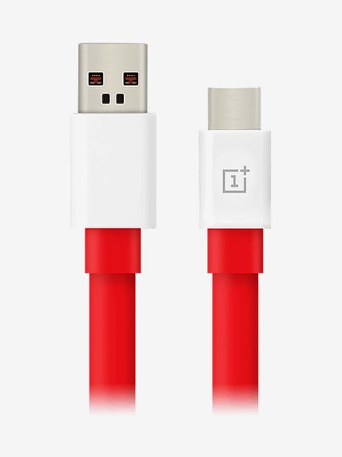 Buy OnePlus Warp Charge 150 cm Type-C Cable (Red) Online At Best