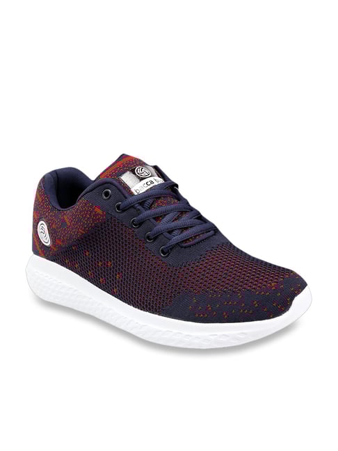 Bacca Bucci Navy & Red Training Shoes-picture-33
