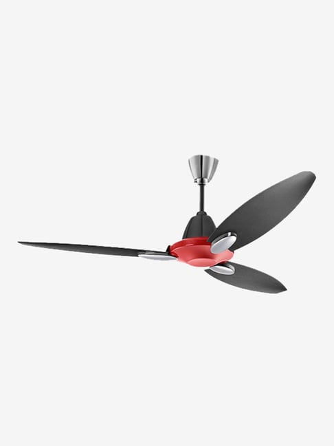 Buy Usha Bloom Daffodil 1250mm 3 Blades Ceiling Fan (Sparkle Red Black