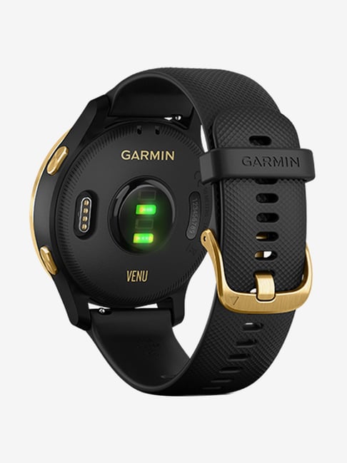black and gold garmin venu