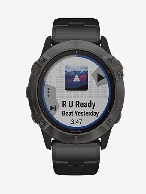 Garmin Fenix 6X Pro Solar Smartwatch (Black) from Garmin ...