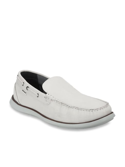 Red Tape White Boat Shoes from Red Tape 