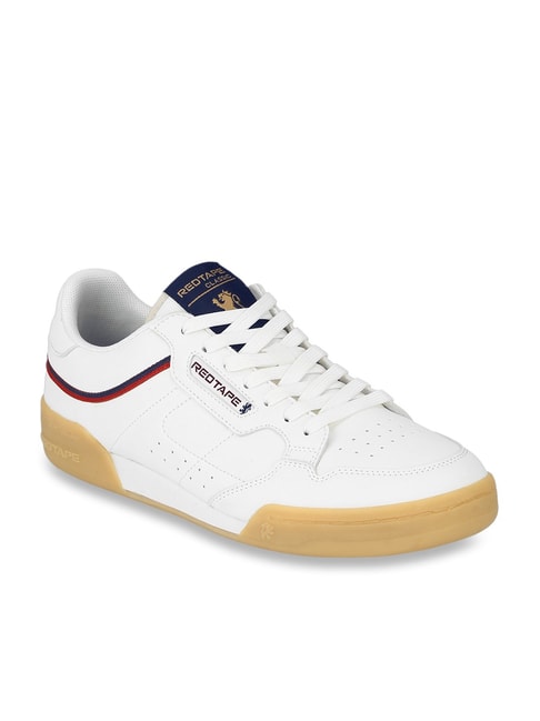 Red Tape Men's White Casual Sneakers 