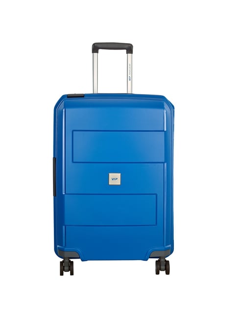 Buy VIP Blue Wheel Large Hard Cabin Trolley 56 cm Online At