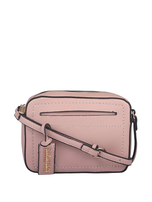 Pink Kenneth Cole Leather Purse Kenneth Cole Blush Pink Solid
