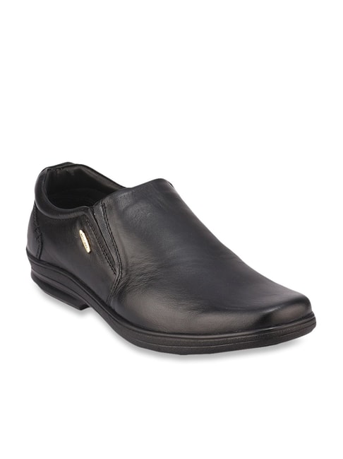Red Chief Black Formal Slip-Ons from 
