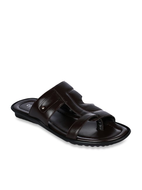 Liberty Coolers Brown Slippers for Men 
