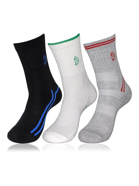 Bonjour Assorted Socks - Pack of 3