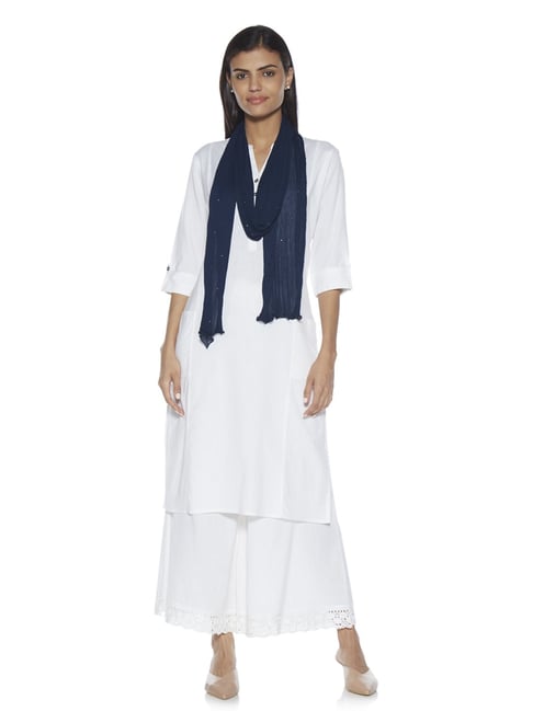 Utsa by Westside Navy Chiffon Dupatta