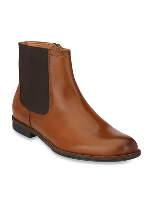 Delize Men's Tan Formal Boots